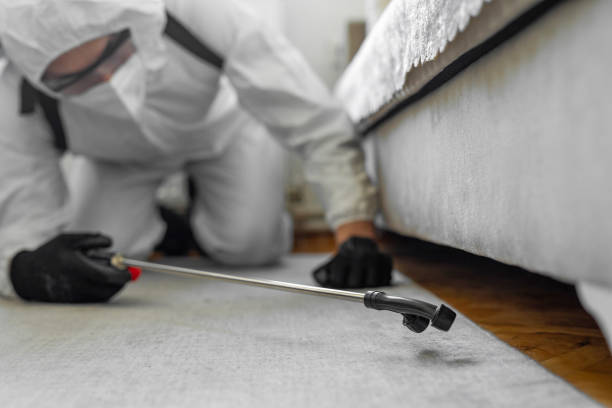 Professional Mosquito Control technician working in Lincoln Village, OH